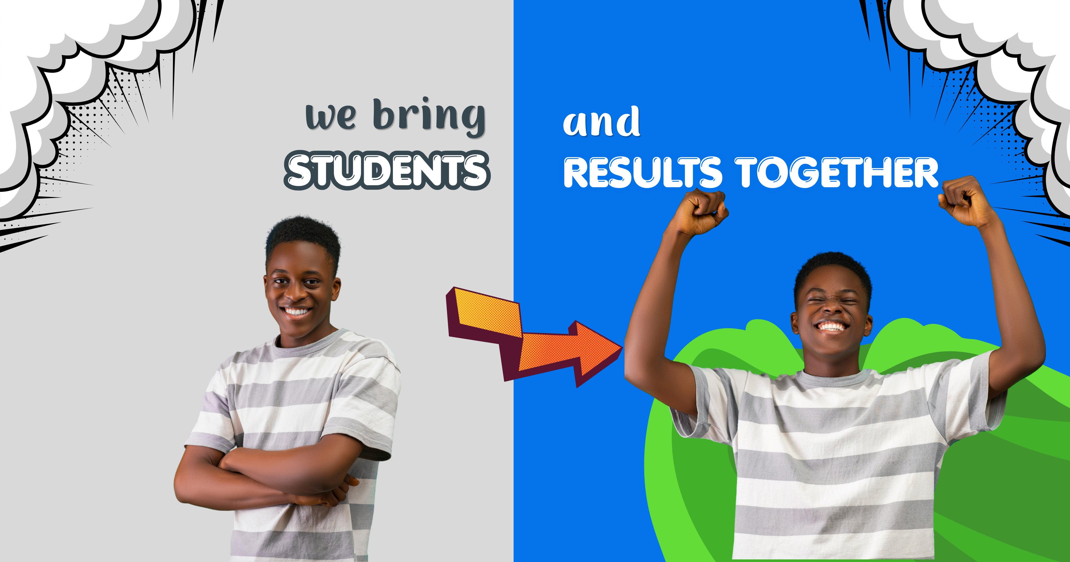 We bring students and results together